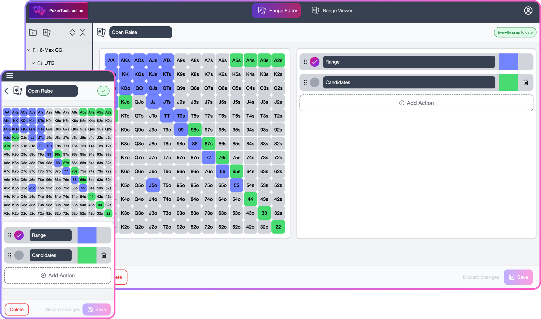 PokerTools Range Editor